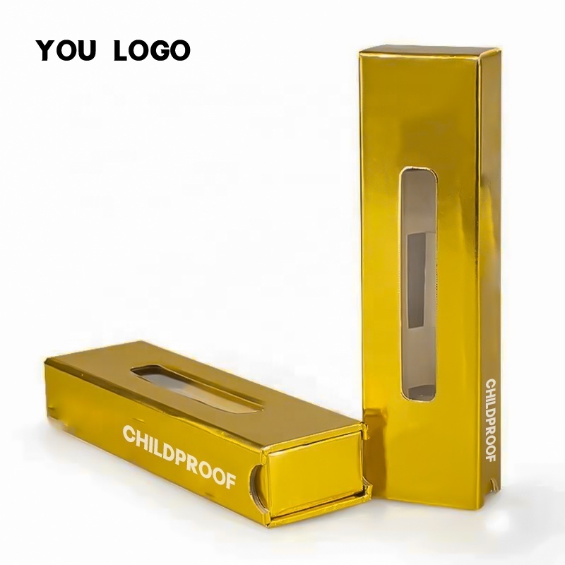 Child Resistant Pre cartridge packaging Box  Boxes Custom Logo Art Paper Gift Packaging Pre cartridge packaging Display Box