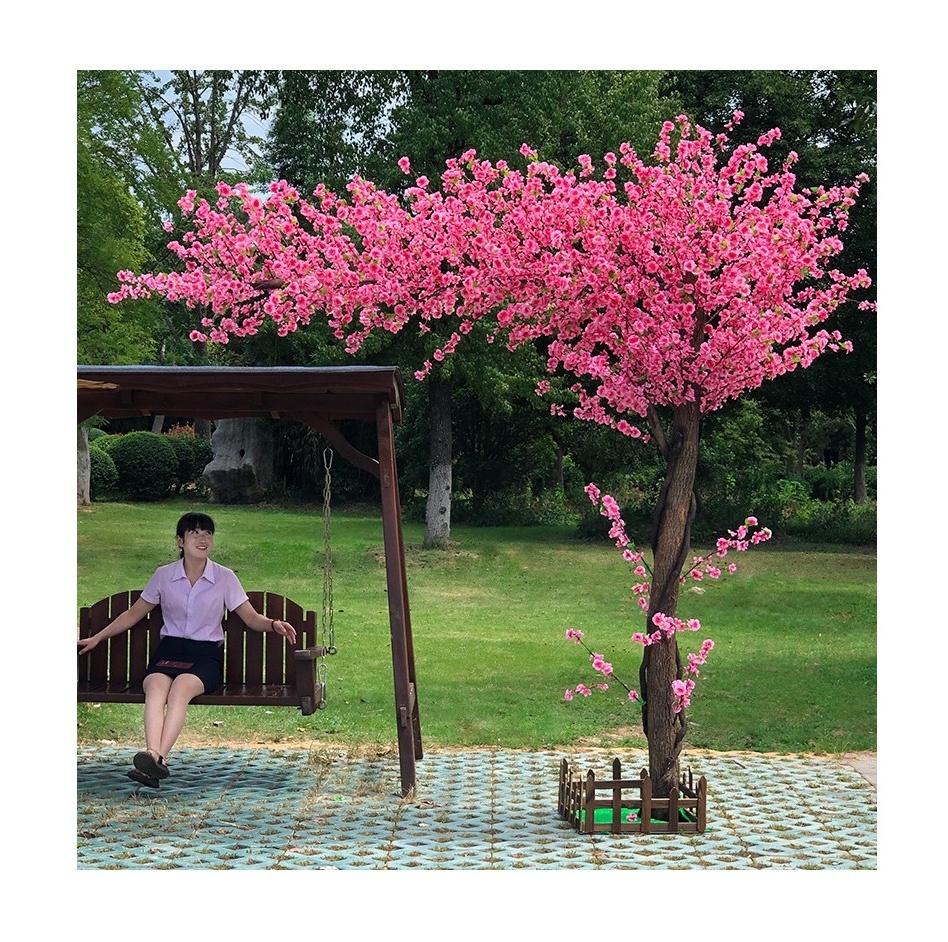 artificial trees for indoor decorative artificial cherry blossom tree  bonsai plant Outdoor tree For wedding parties