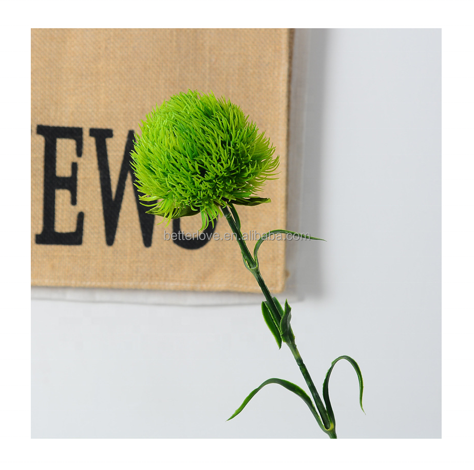 betterlove Artificial plants and flowers decor green artificial real touch dandelion flowers decoration