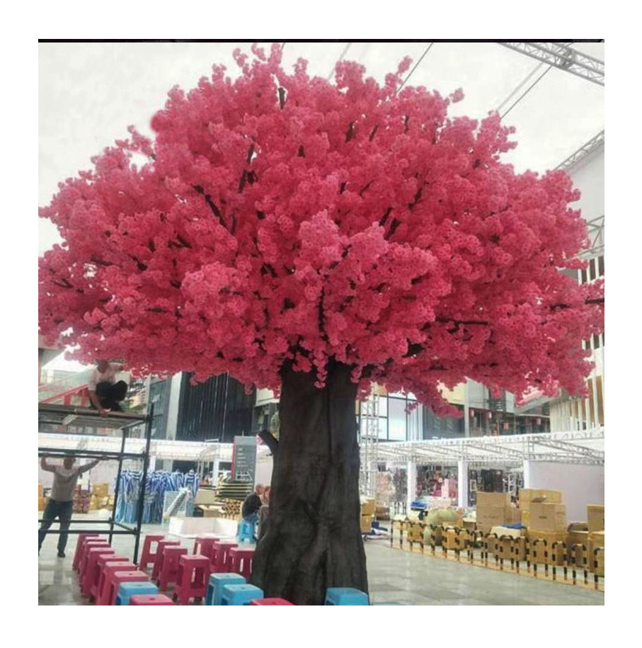 artificial trees for indoor decorative artificial cherry blossom tree  bonsai plant Outdoor tree For wedding parties