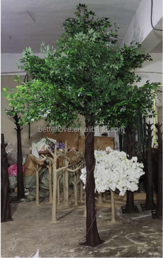 artificial palm tree bonsai plant tree artificial potted palm plant For interior decoration wedding parties