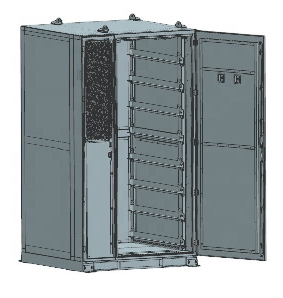 Outdoor Waterproof power supply equipment cabinet with air condition cooling battery cabinet Lithium-Ion Battery Cabinet