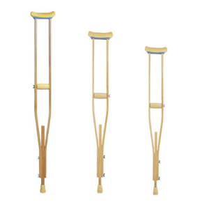 wooden orthopedic Underarm crutch