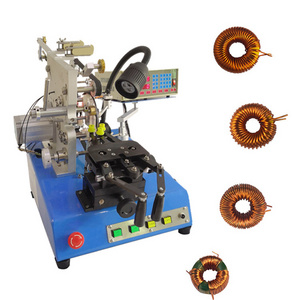 Automatic  4-inch belt type Toroid Transformer Coil Winding Machine with Copper Wire