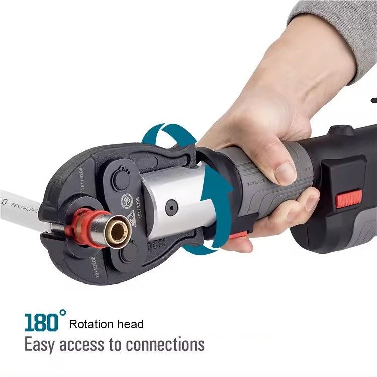 PZ-1930 Mini Battery Powered Hydraulic Pipe Pressing Tool For Copper/ Pex/ Stainless Steel Pipe