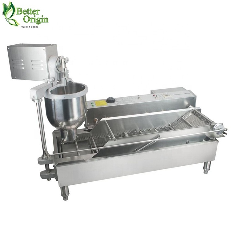 Stainless steel automatic single row donut making machine