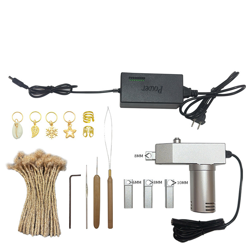 High speed dreadlocks crochet hair making machine with good quality