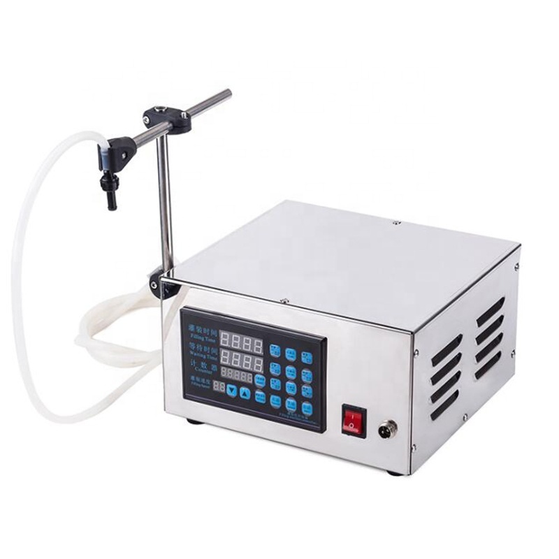 Energy saving semi auto cosmetic liquid filling machine with cheap price