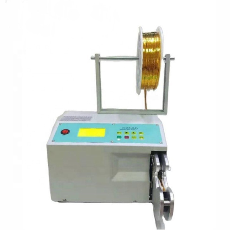 Automatic plastic food bag twist tie machine for supermarket