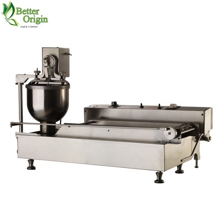 Stainless steel automatic single row donut making machine