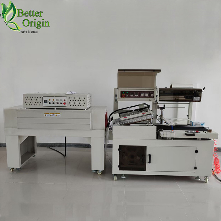 Automatic L bar sealer L bar sealing machine and heat tunnel shrink wrapping machine