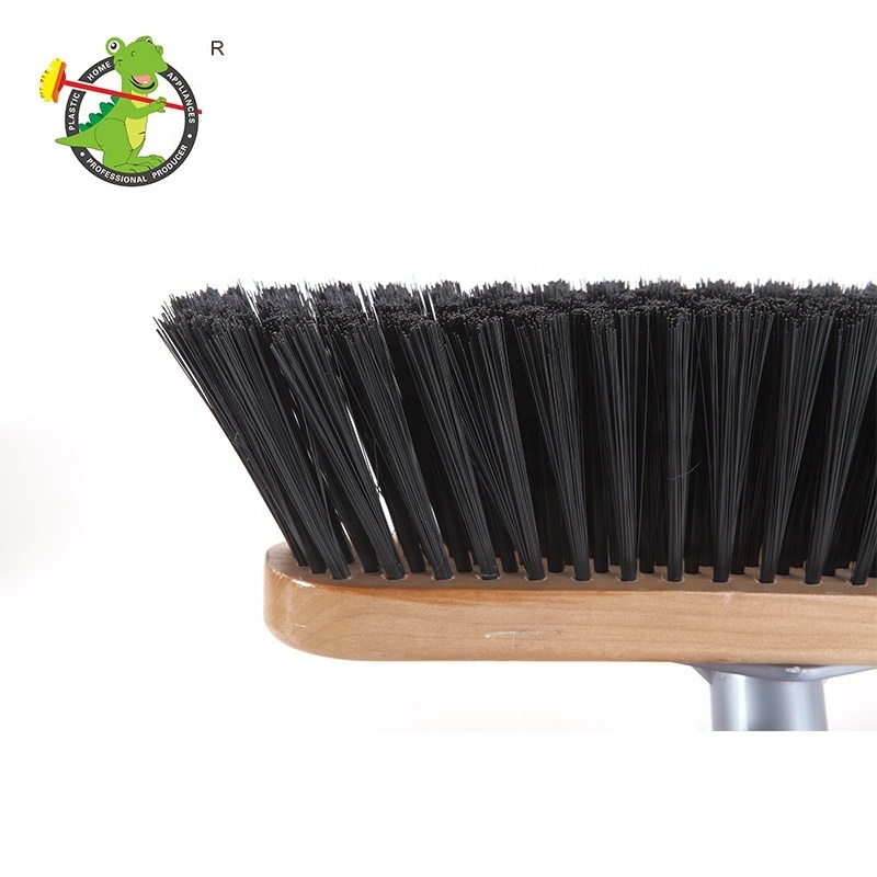 Plastic Broom Head with Feathered Bristles for Home Cleaning broom manufacturer