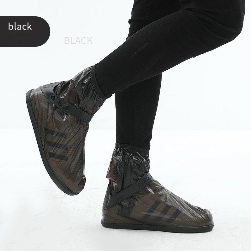 Wholesale 2024 new waterproof shoe cover outdoor men and women non-slip soft sole waterproof shoe cover