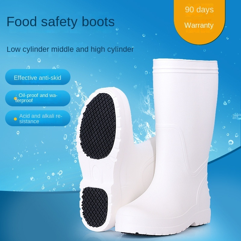 EVA Rain Boots Canteen Rain Shoes White Safty Shoes Men Ankle &Bootie Rain Boots Women Shoes Knee-high Boots For M