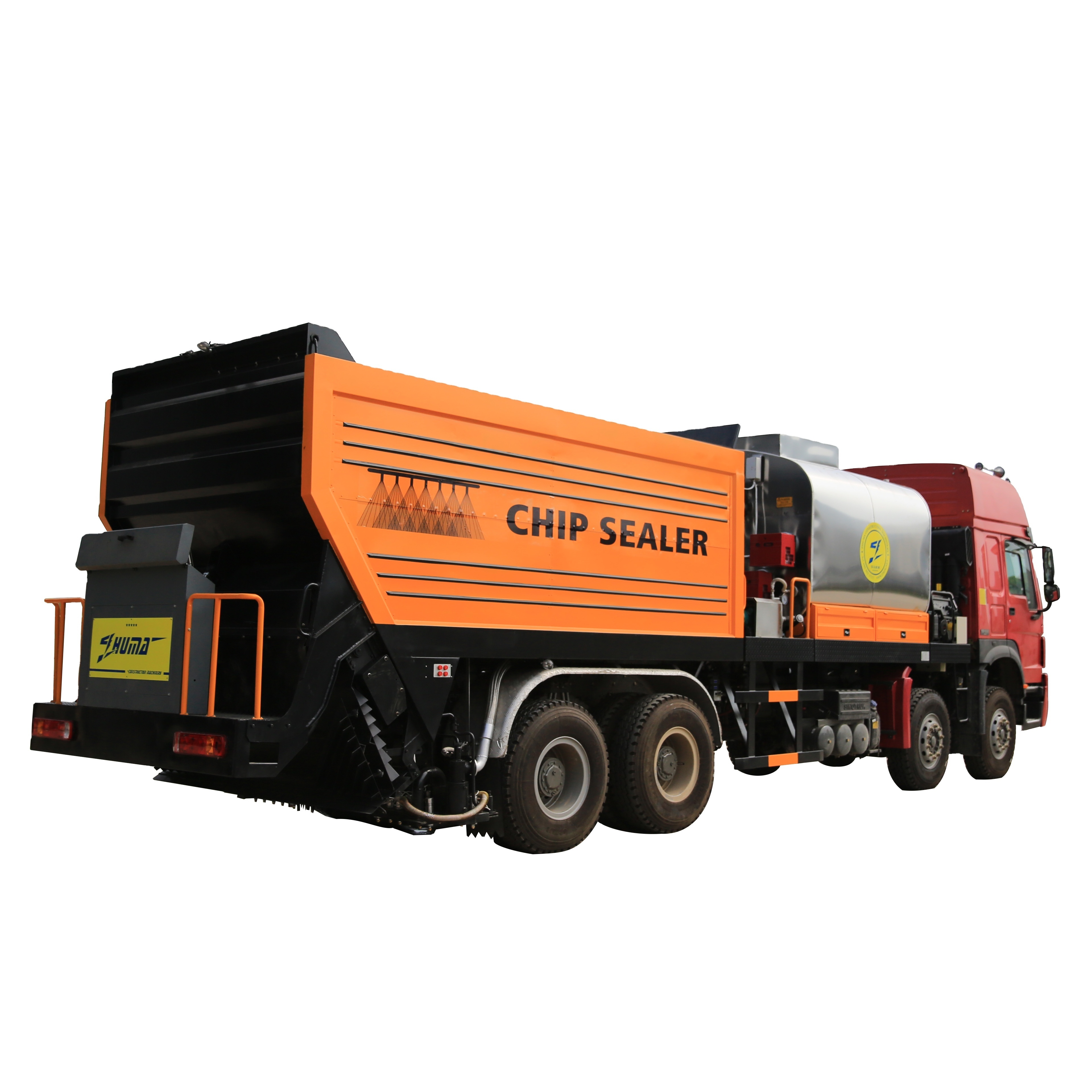 ZZM synchronous asphalt chip seal sealer sealing truck for sale in pavers