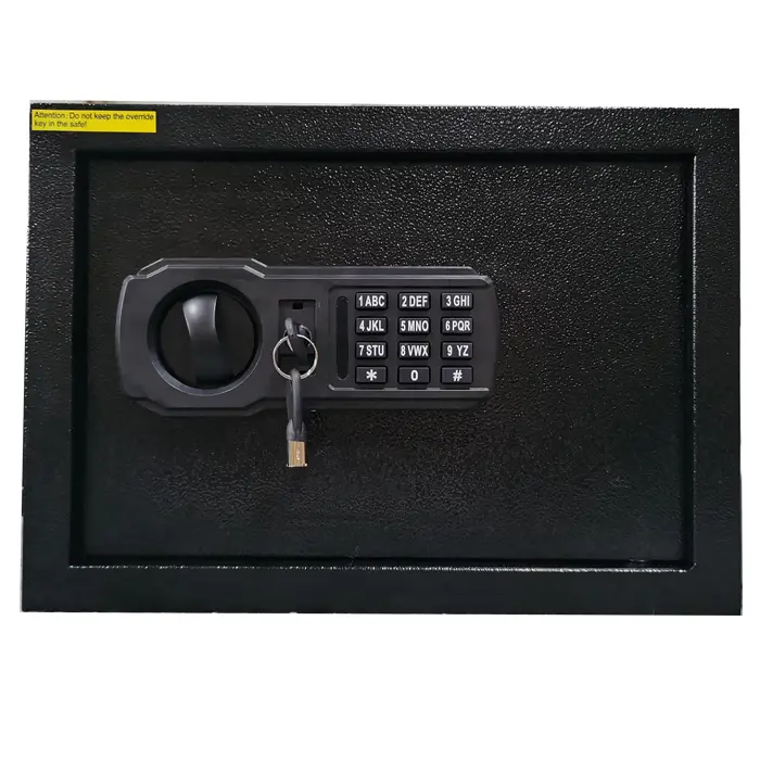 Steel Safe Box with Digital Electronic Security Keypad Mini Small Safe,Money Safe, Cabinet Safe for Home Office Use,20SEQ