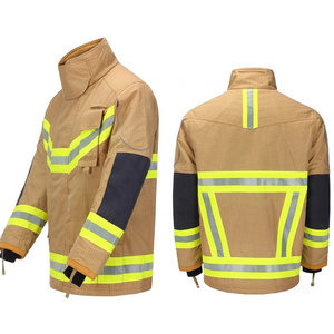 Flame retardant structural firefighter clothing FR fire fighting jackets