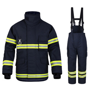 Firefighter Suit Fire Retardant Fire Fighting Clothing