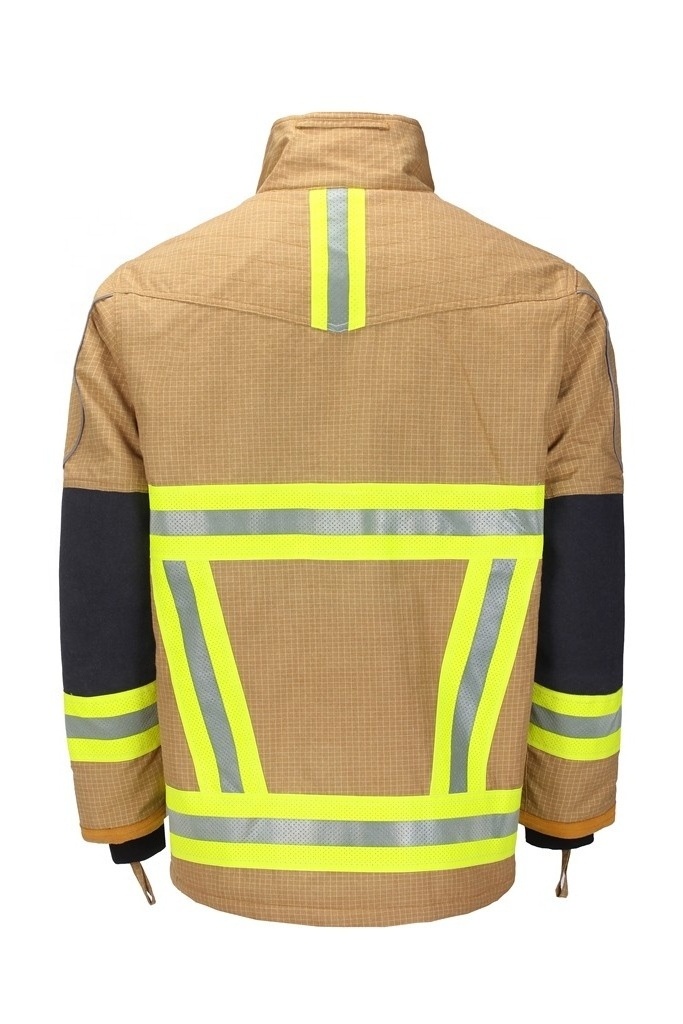 Flame retardant structural firefighter clothing FR fire fighting jackets