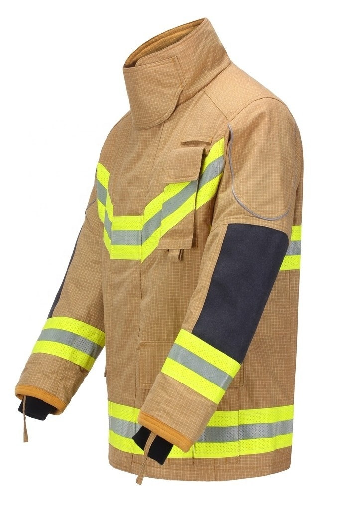 Flame retardant structural firefighter clothing FR fire fighting jackets