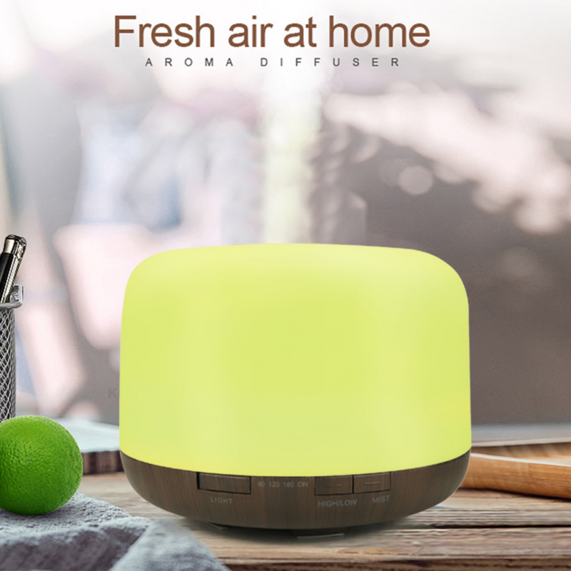 High quality 500ML humidifier oil diffuser aromatherapy diffuser ultrasonic basic air humidifier