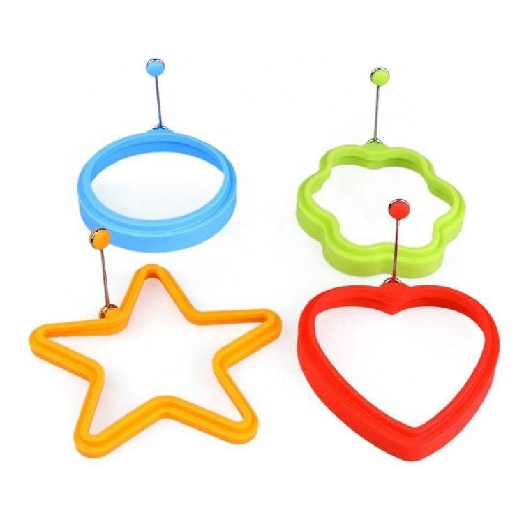 Food grade silicone egg fried ring pancake molds