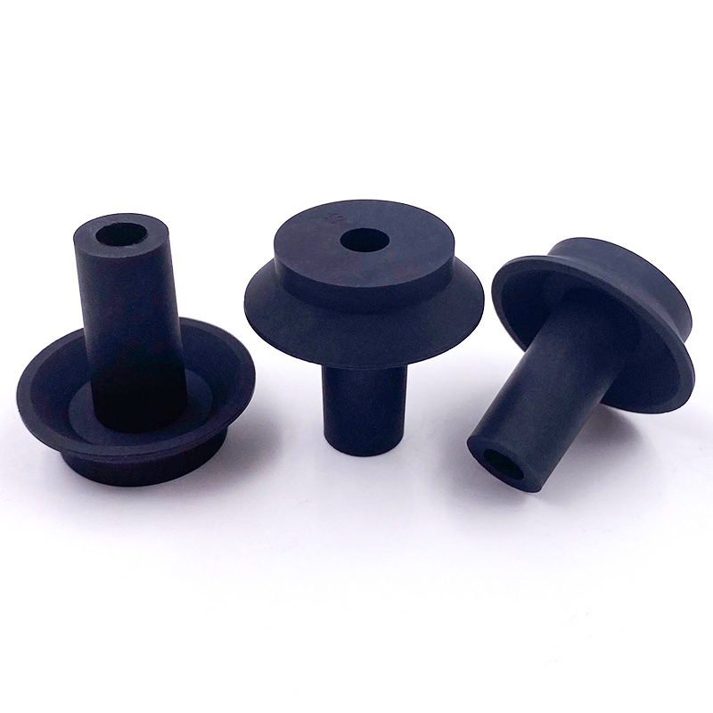 Outdoor Silicone Mushroom Grommet/Cap Seal With Through Hole Feed-Thru Wire Bushings/Stops/Plugs For Cables