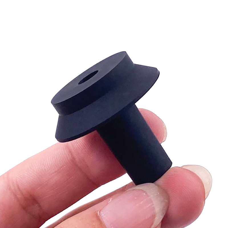 Outdoor Silicone Mushroom Grommet/Cap Seal With Through Hole Feed-Thru Wire Bushings/Stops/Plugs For Cables