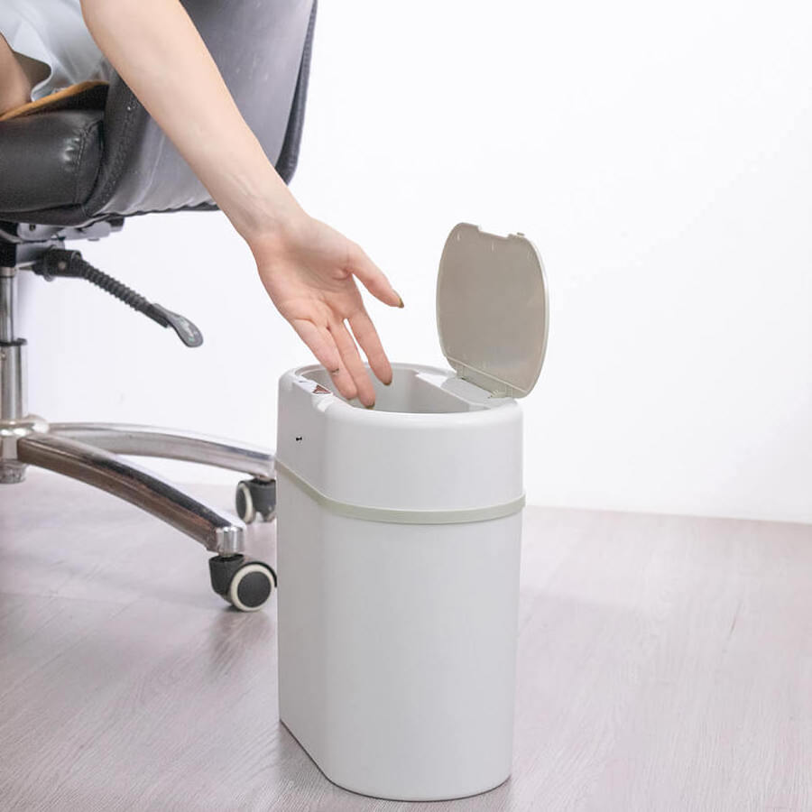 11L Automatic Dustbin Bathroom Bin Deodorizing Smart Trash Can