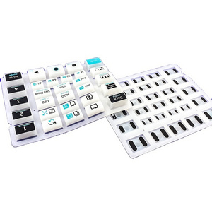 Customized Colored Backlit Silicon Laser Button Keypad Translucent Rubber Illuminated Midi Pad