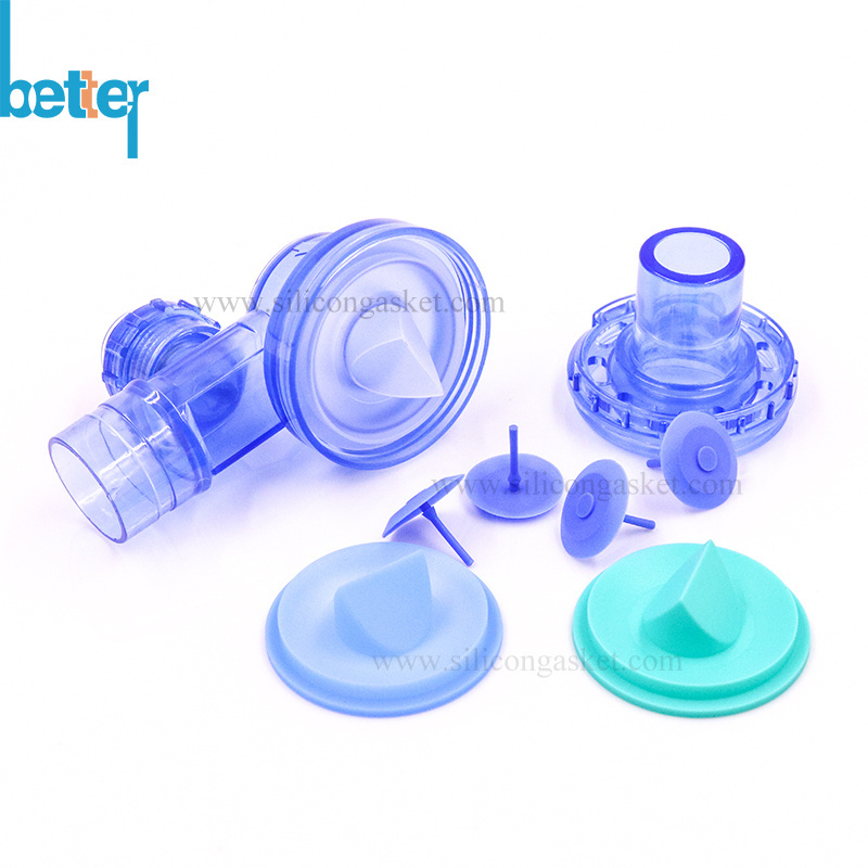 Custom Medical Silicone Silicone Duck Bill Duckbill Check Valves Umbrella Silicone Duckbill Valves for Resuscitator