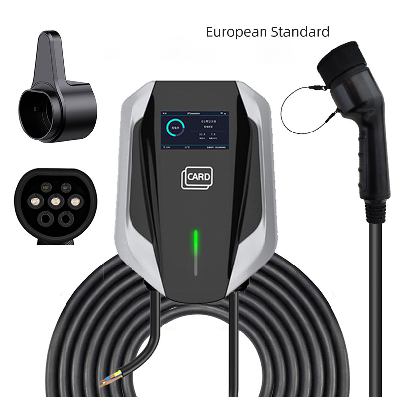 22KW 11KW wifi Rfid electric car AC charging station charger home electric car with payment