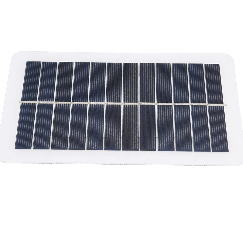 Small 5v usb Charger Mini Portable Solar Monocrystalline PV Solar Panels 6v 2w 5 Volt Solar Panel Micro USB Solar Charger Panels