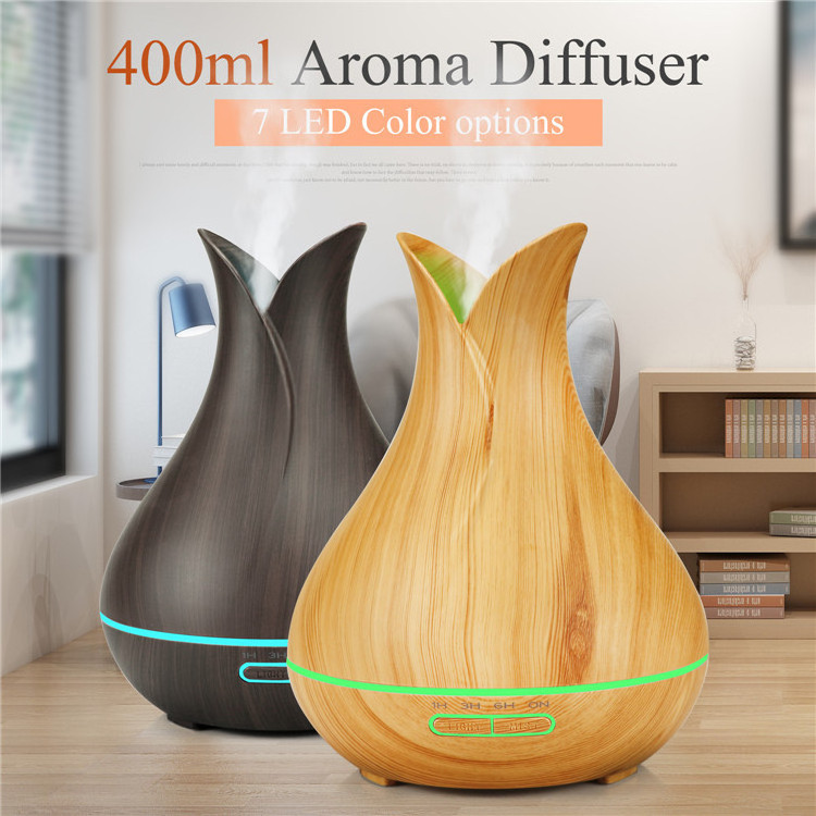 Wifi 500ML Plastic Aroma Diffuser Ultrasonic Remote Control Fragrance Diffuser Industrial Led Air Diffuser