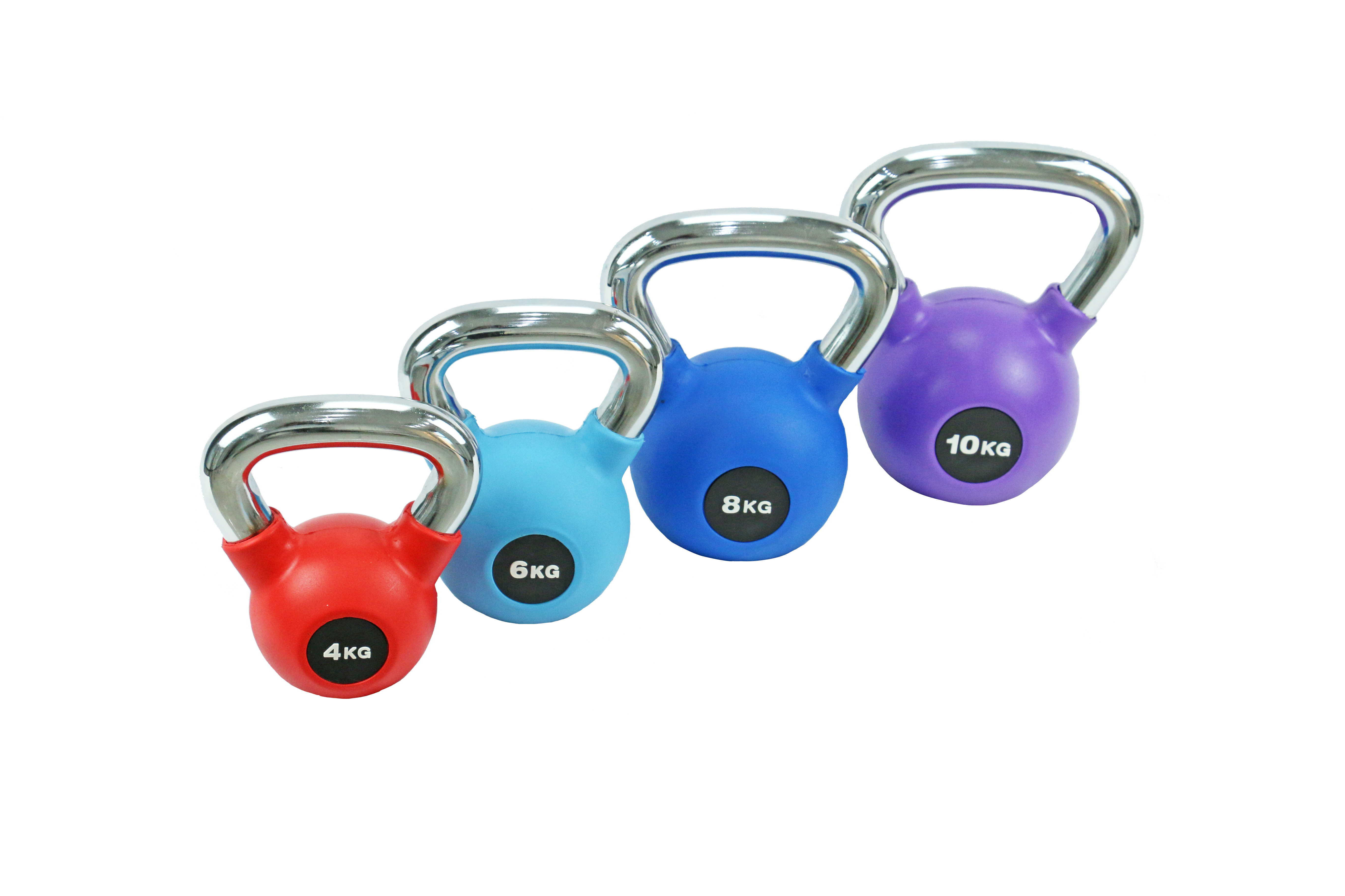 Heavy Gym Equipment Fitness Custom Wholesale Cast Iron Powder Rubber Coated 24 Kg Kettlebell