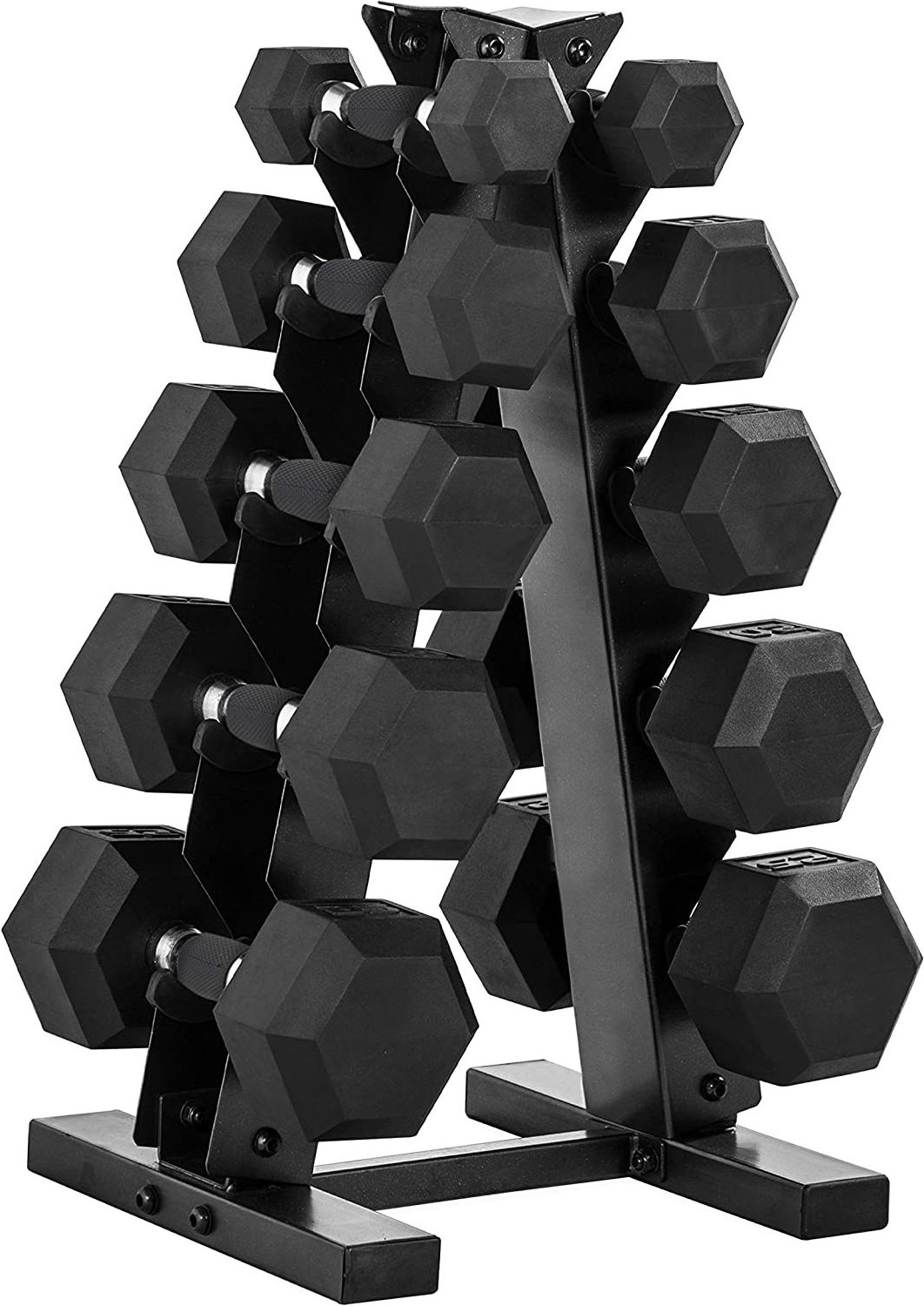 Wholesale Gym weight lifting black cheap hex lbs rubber coated hex dumbbells