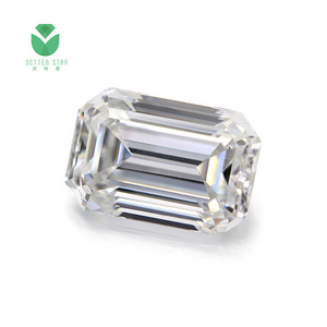 0.5-2 Carat Emerald Cut Synthetic Loose Diamond Lab Diamond Igi Certificate Diamond