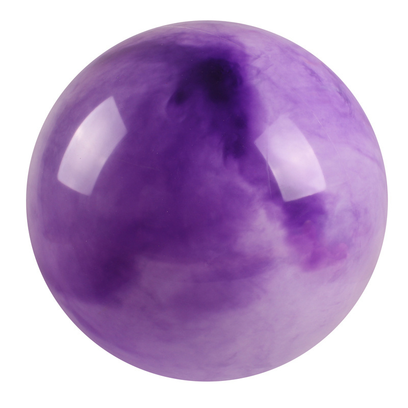 9 inches pvc agate ball new design pvc clear beach ball kids toys accept customized Marbleized Bouncy Balls