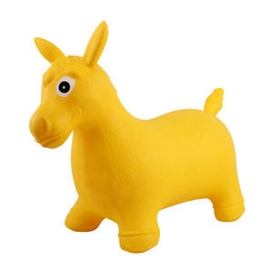 Design Environmental Friendly Pvc Hopper Jumping Horse Toys Big Size New Unisex Inflatable Toys for Kids Hugging Kailihong 2840g