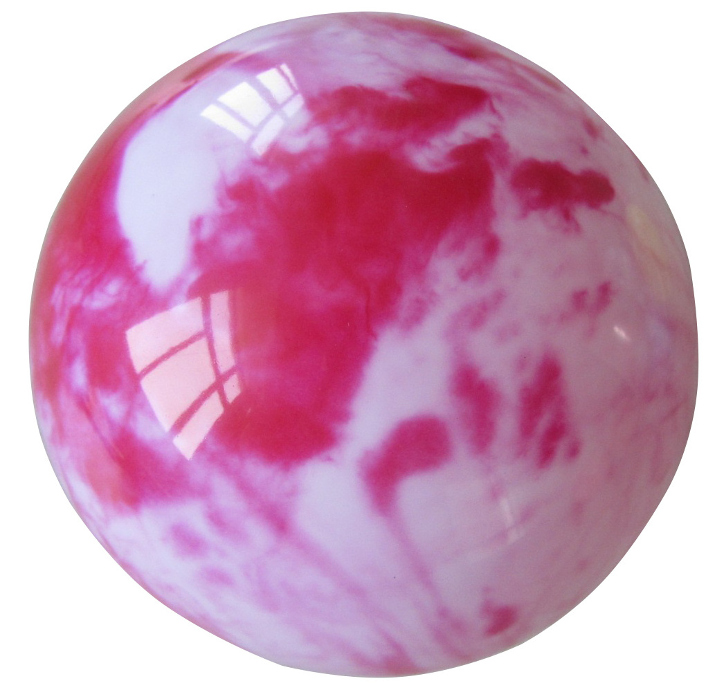 9 inches pvc agate ball new design pvc clear beach ball kids toys accept customized Marbleized Bouncy Balls