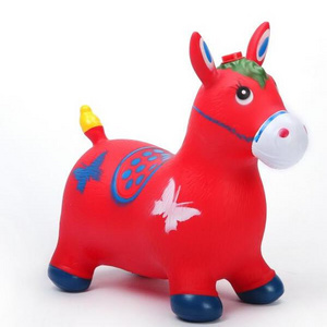 jumping horse old design bouncer toy for kids jumping inflatable animals