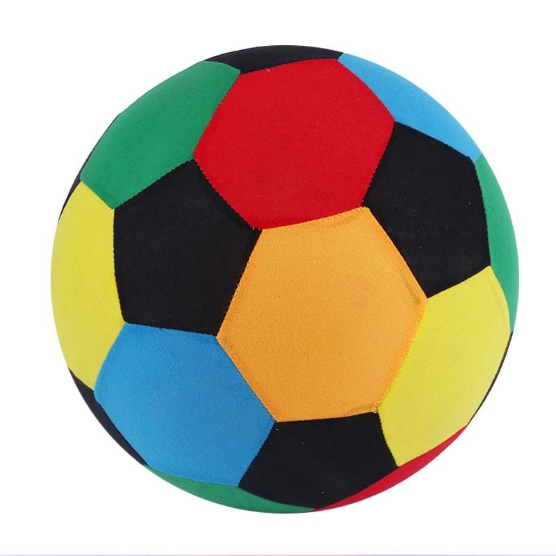 40cm  popular inflatable fabric covered beach soccer ball