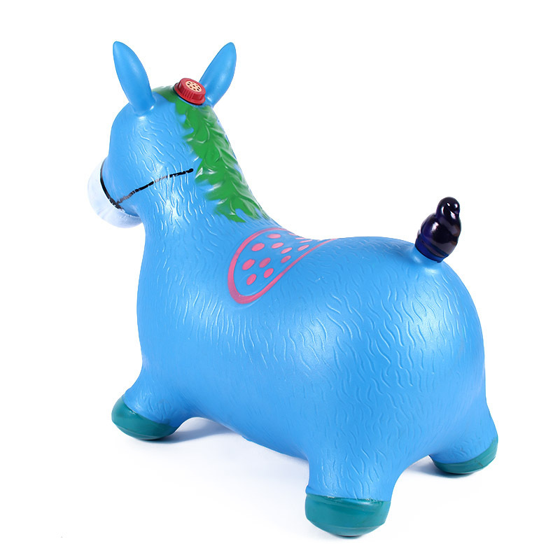 jumping horse old design bouncer toy for kids jumping inflatable animals