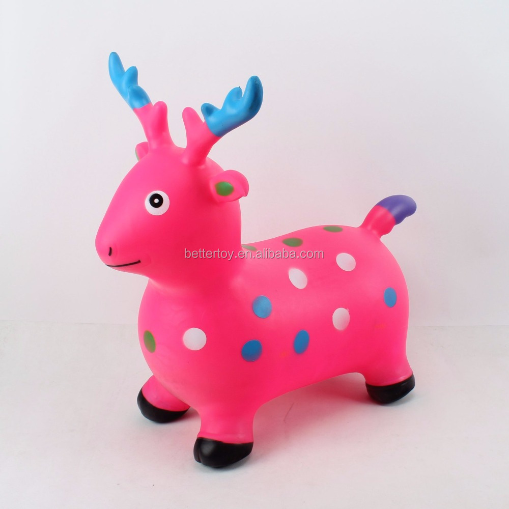 wholesale giant inflatable goats jumping animals kids toys