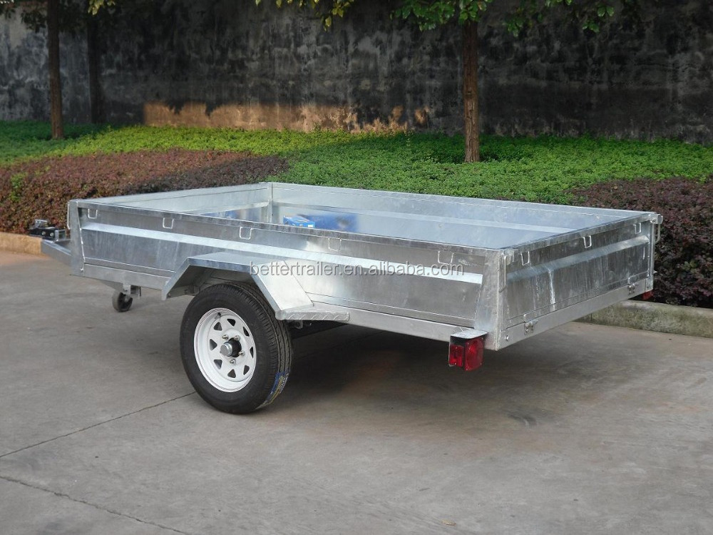 popular light weight easy towing 6x4 box utility trailer for sale