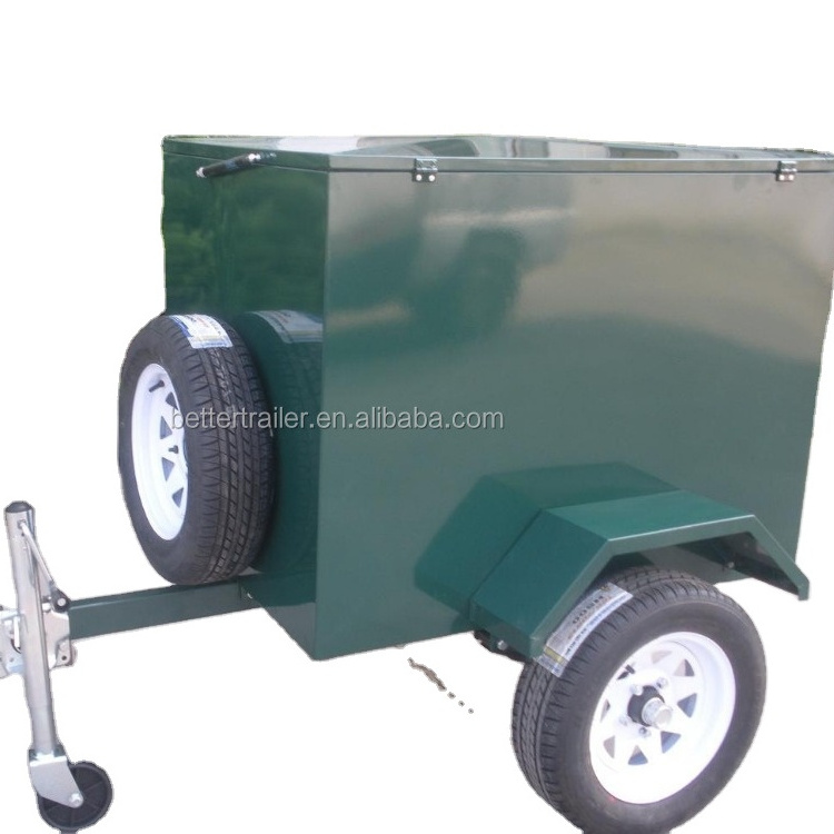 small outdoor luggage baggage trailer