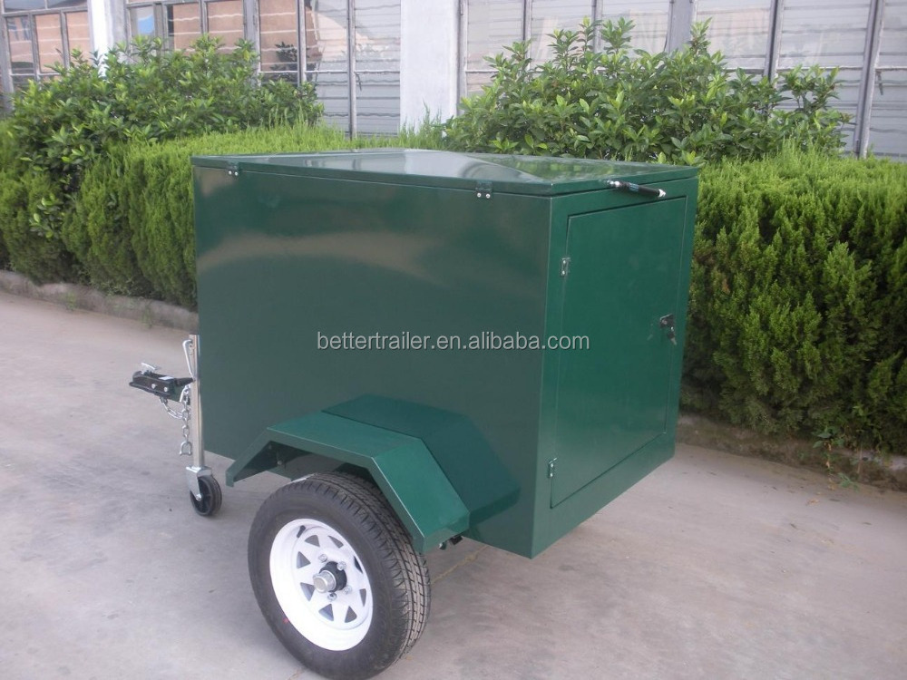 small outdoor luggage baggage trailer