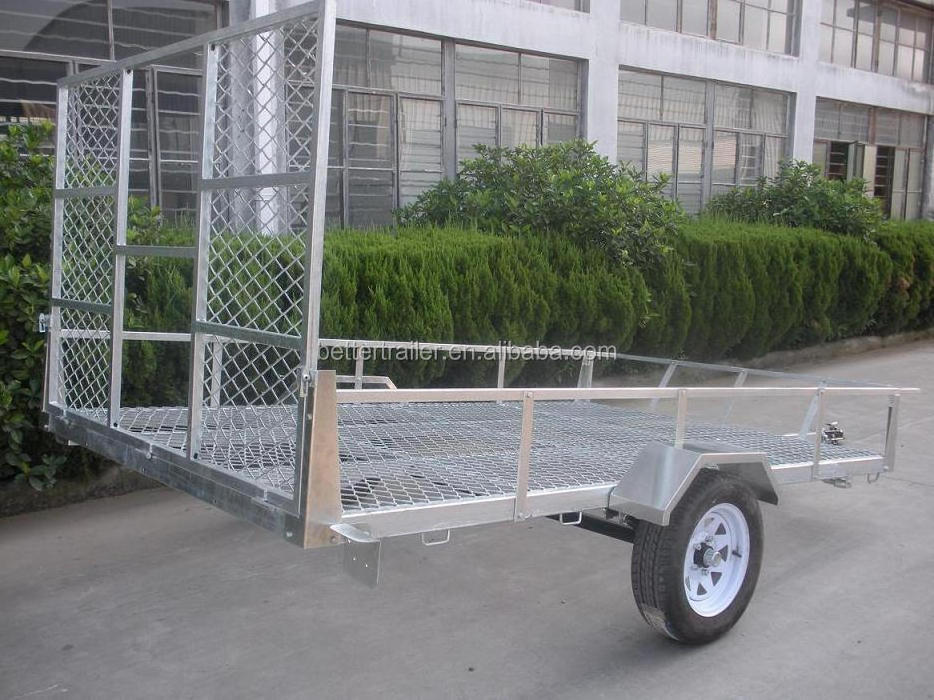 concession ATV loading single axle trailer