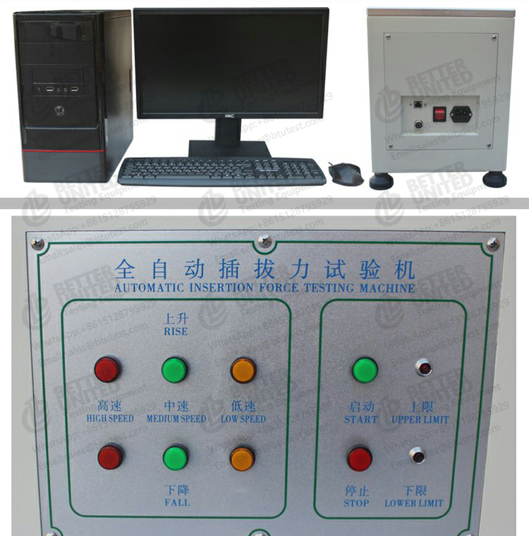 Connector Plug Test Equipment Insertion Extraction Force Tester Automatic Insertion Force Testing Machine