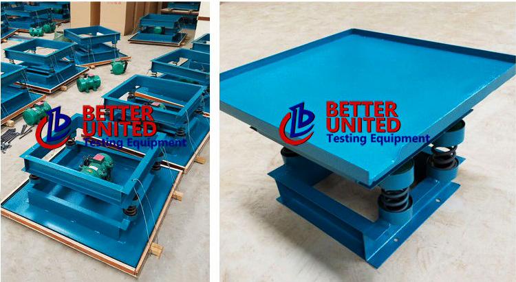 Better Group small vibrating table, concrete vibrator for sale, vibration shaker table